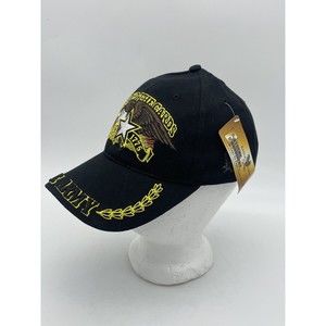 U.S United States Army We Hold The Cards Since 1775 Black Hat Cap Military